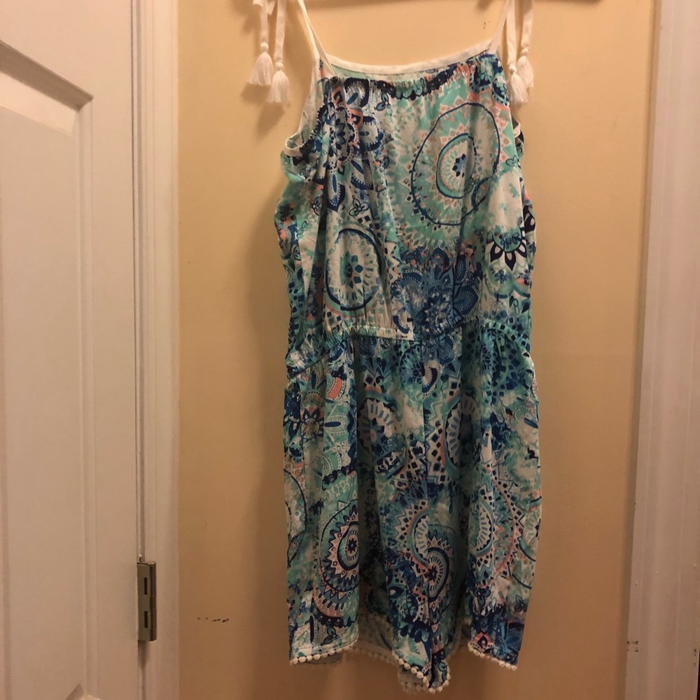 Girls justice romper size 16